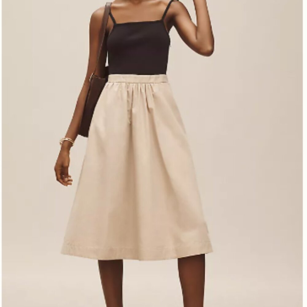 Maeve Two-Fer Midi Dress
